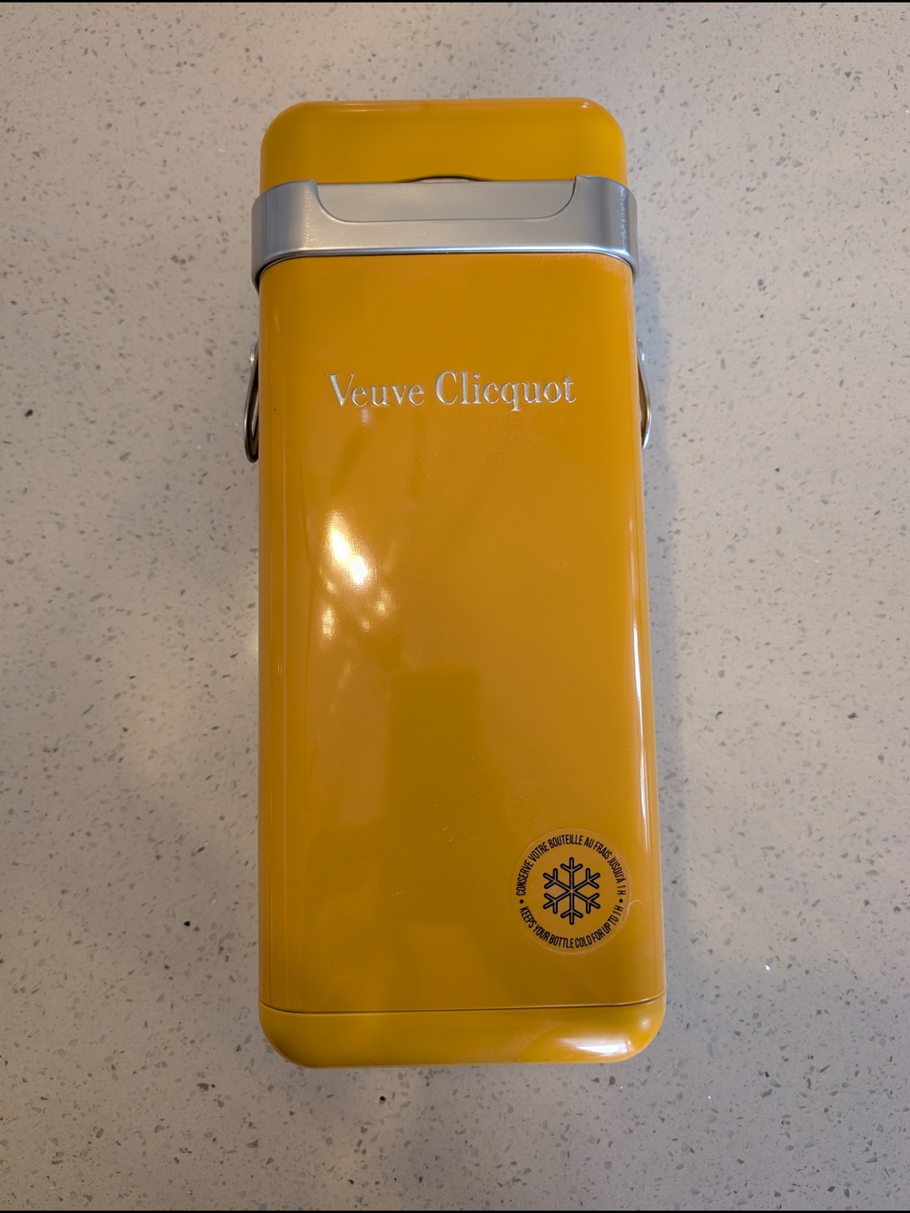 Veuve Clicquot Yellow Insulated Bottle Carrier
